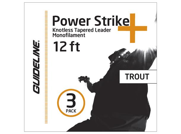 Guideline Power Strike 12' 3-Pack Taperade Tafsar