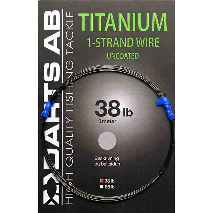 Darts Titanium 1-strand Wire Uncoated