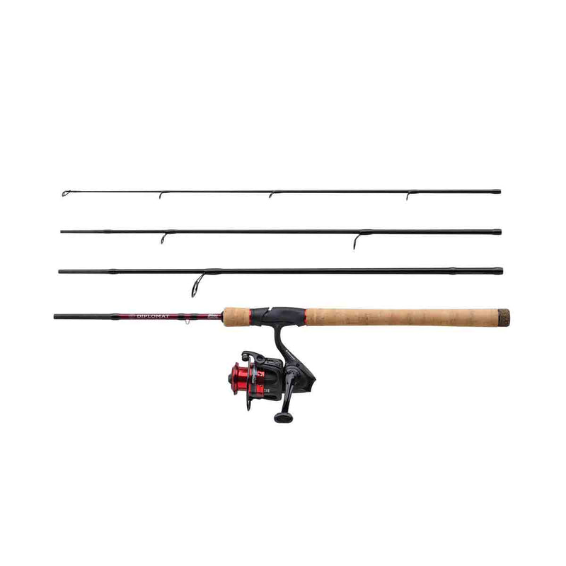 Abu Garcia Diplomat V2 Travel Haspelset 8" 10-35g M (4-delat) med tub