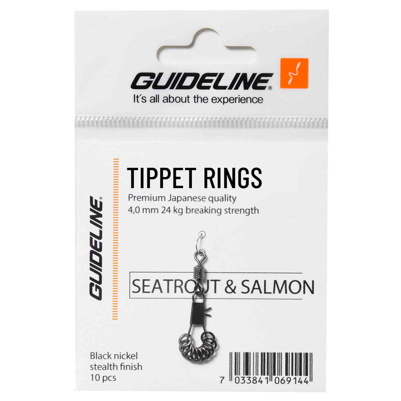 Guideline Tippet Rings Salmon & Seatrout 4mm 24kg