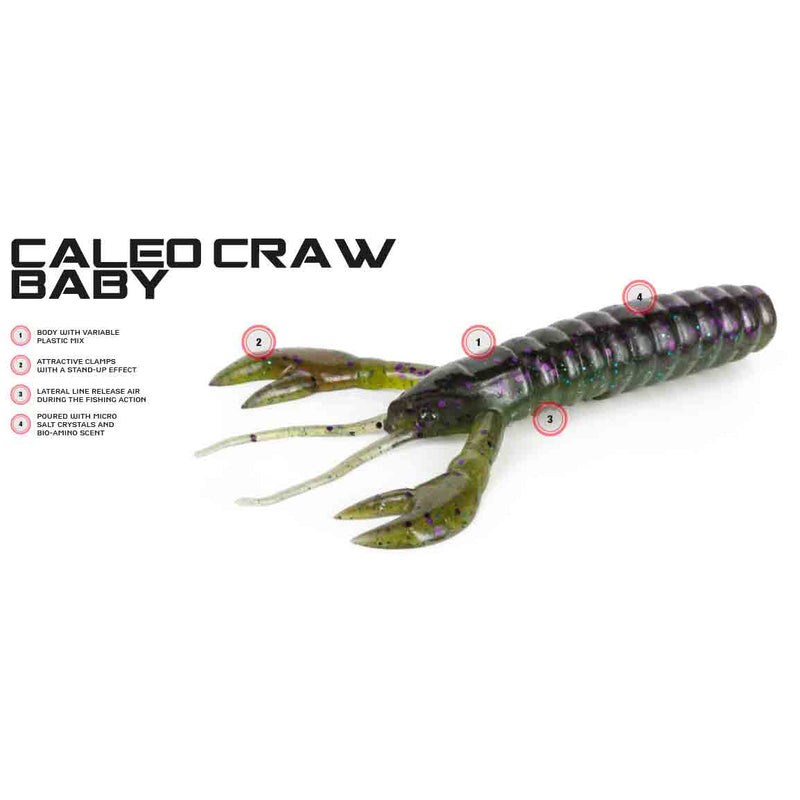 Molix Baby Caleo Craw 7,6cm, 10-pack