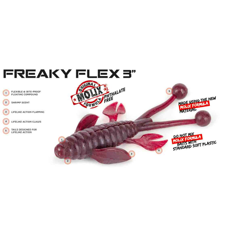 Molix Freaky Flex 7.5 cm (6-pack)