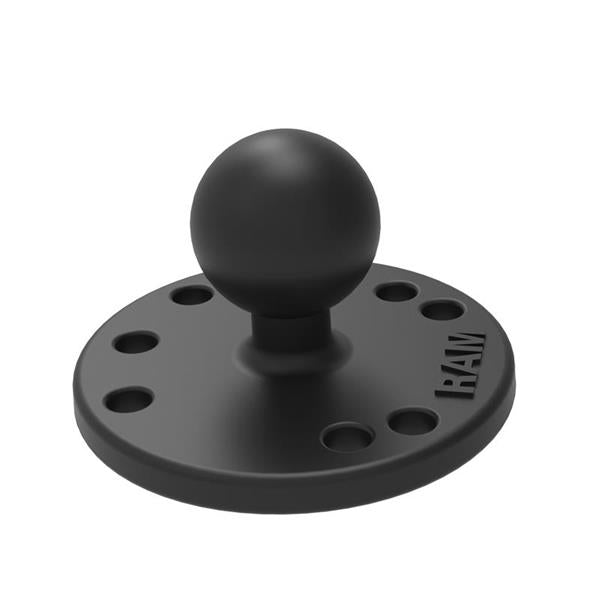 Ram Mounts rund platta med kula (B-kula)