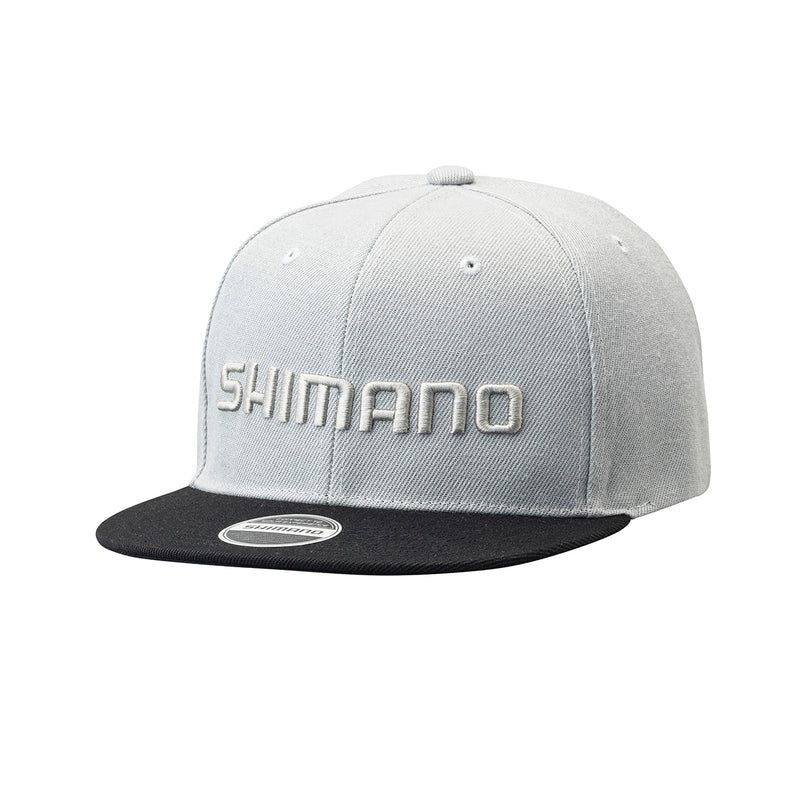 Shimano Apparel Flat Cap Regular - Light Gray