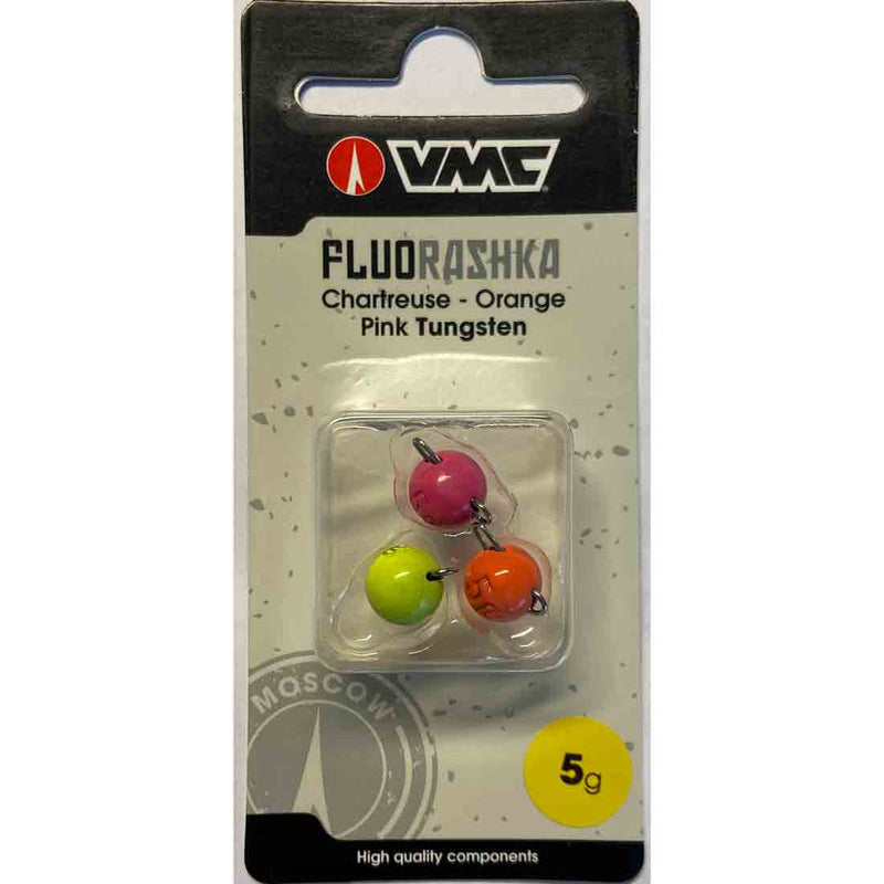 VMC Fluorashka Tungstens Weights 3-pack