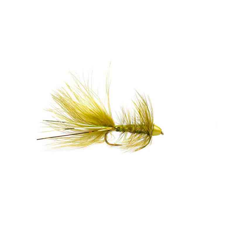 Wolly Bagger Olive Cone Head Streamer