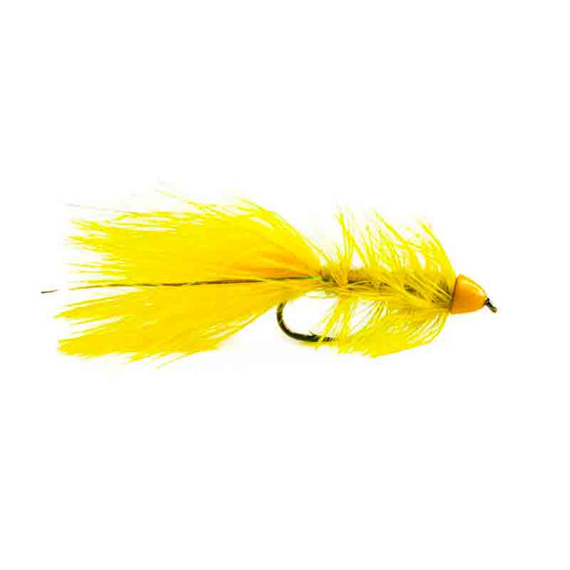 Wolly Bagger Yellow Cone Head Streamer